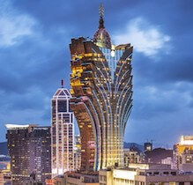 The number of tourists in Macau increased by 25% in January