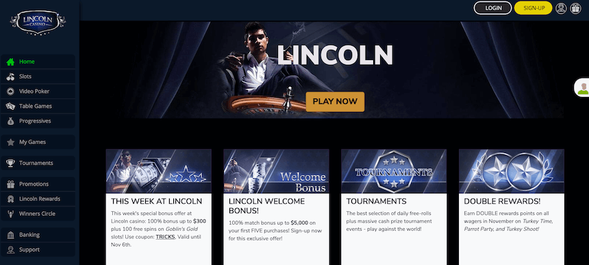 Lincoln Online Casino