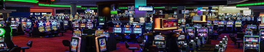 Slot machines hall