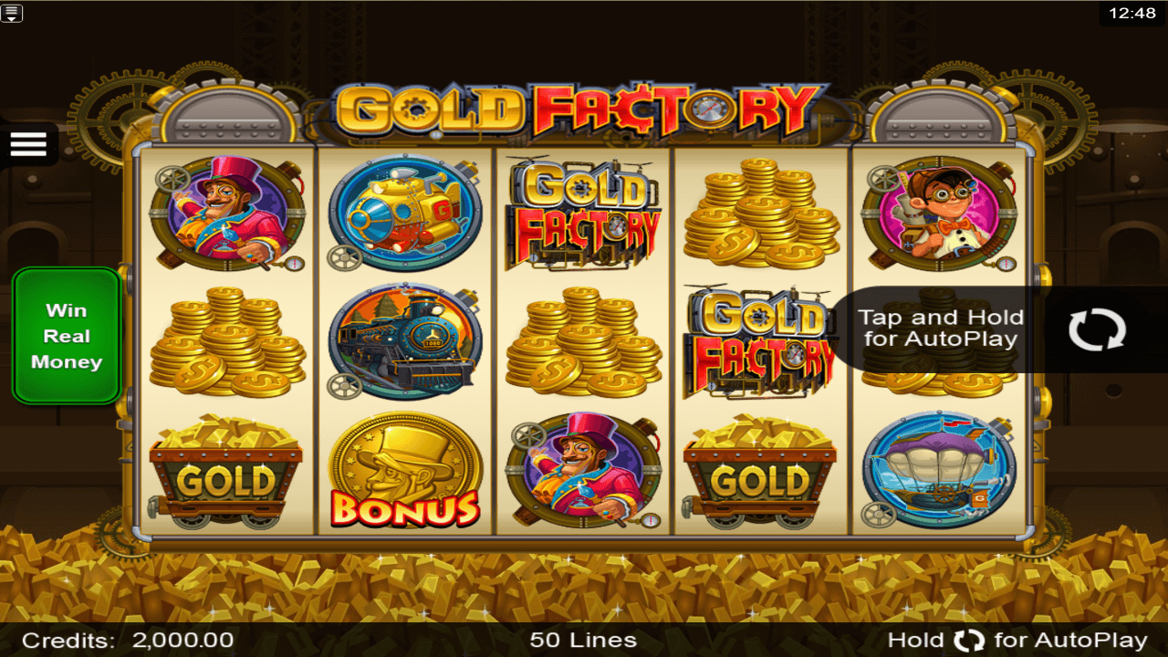 Gold Factory Screen