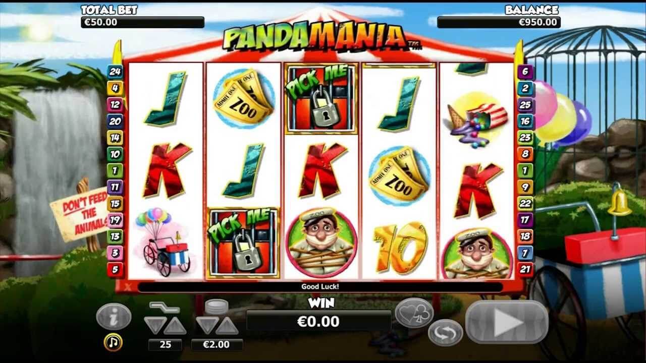 Pandamania Slot Screenshot