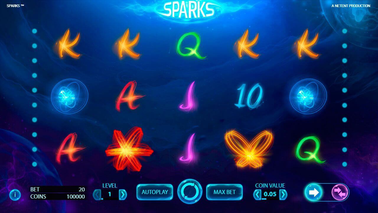 Sparks Slot Screenshot